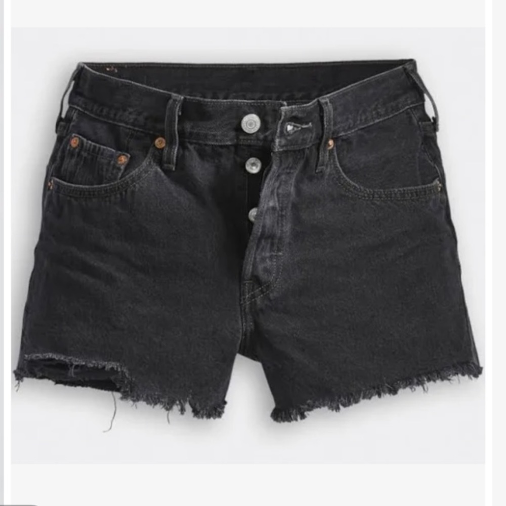 Black 501 women’s shorts!